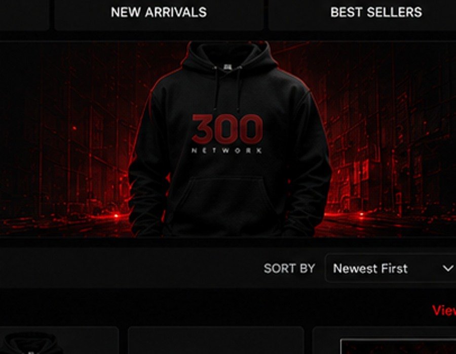 Featured 300 Network merchandise
