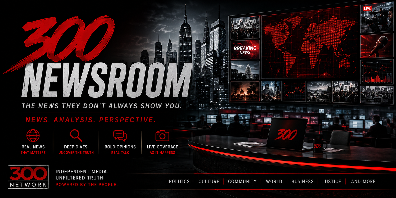 300 Newsroom — news, analysis and perspective